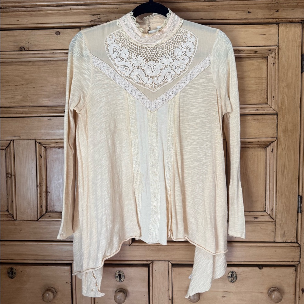 Free People lace blouse
